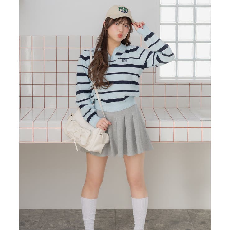 ショートトレーナー＆SKSET | RETRO GIRL | 詳細画像2 