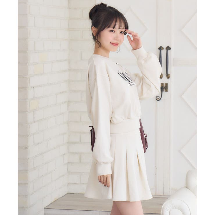 ショートトレーナー＆SKSET | RETRO GIRL | 詳細画像21 