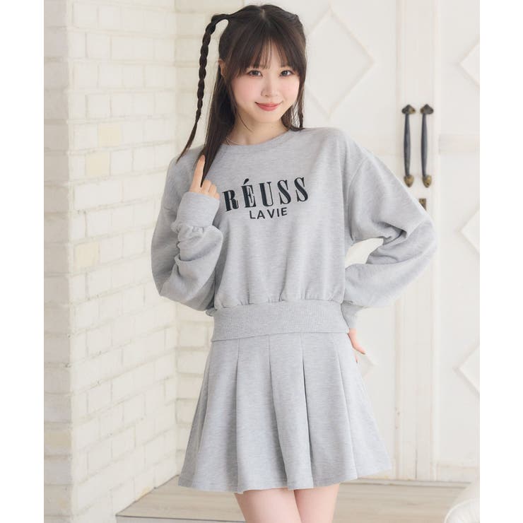 ショートトレーナー＆SKSET | RETRO GIRL | 詳細画像8 