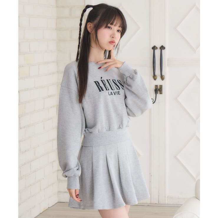 ショートトレーナー＆SKSET | RETRO GIRL | 詳細画像9 