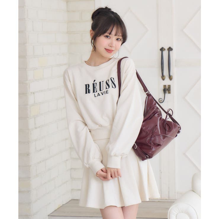 WHT4 | ショートトレーナー＆SKSET | RETRO GIRL