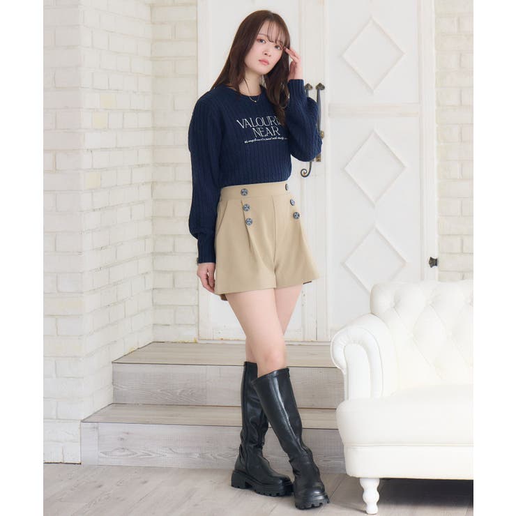 ロゴ刺繍ケーブルNTPO | RETRO GIRL | 詳細画像13 