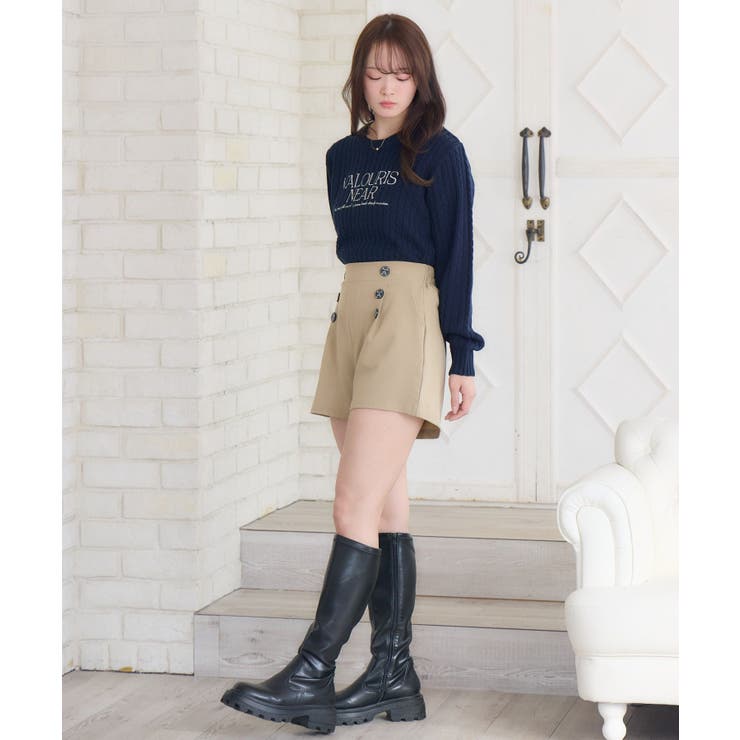 ロゴ刺繍ケーブルNTPO | RETRO GIRL | 詳細画像14 