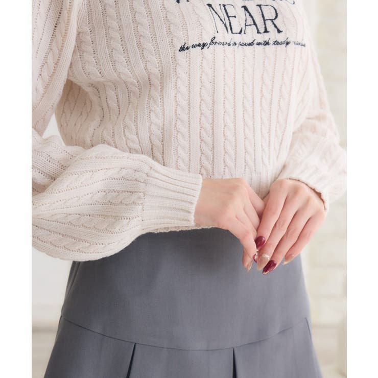 ロゴ刺繍ケーブルNTPO | RETRO GIRL | 詳細画像33 