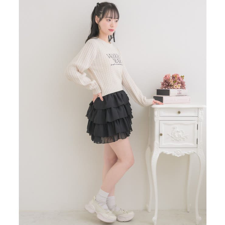 ロゴ刺繍ケーブルNTPO | RETRO GIRL | 詳細画像4 