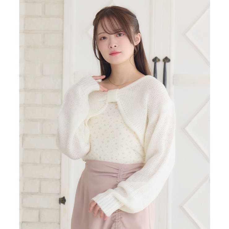 【セットアイテム】リボンボレロキャミSET | RETRO GIRL | 詳細画像16 