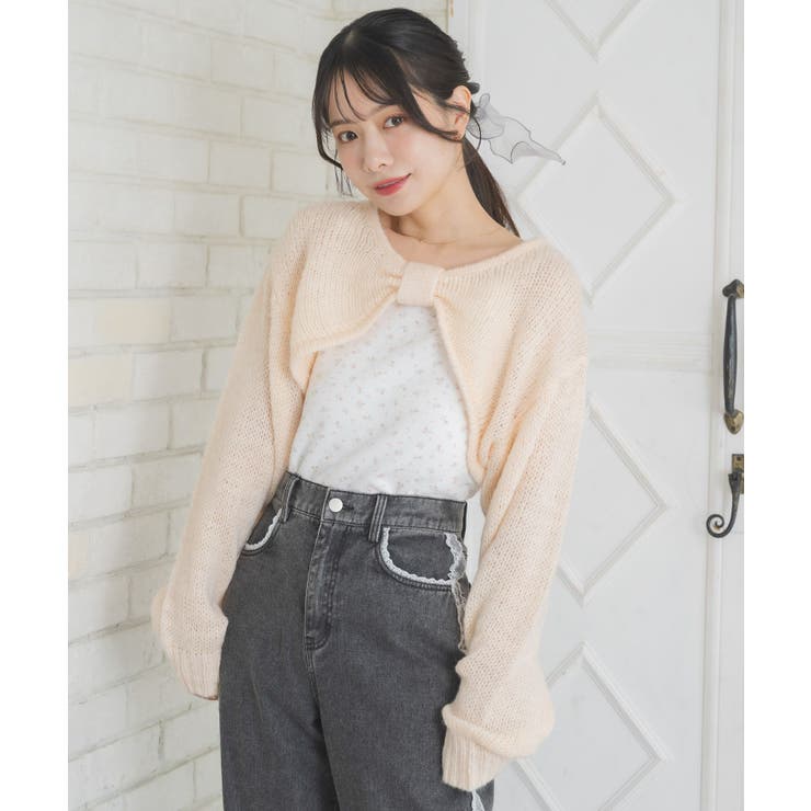 【セットアイテム】リボンボレロキャミSET | RETRO GIRL | 詳細画像7 