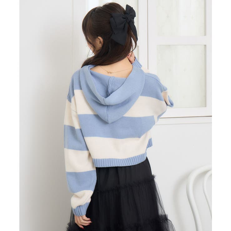 ボーダーショートNTフーディー | RETRO GIRL | 詳細画像27 