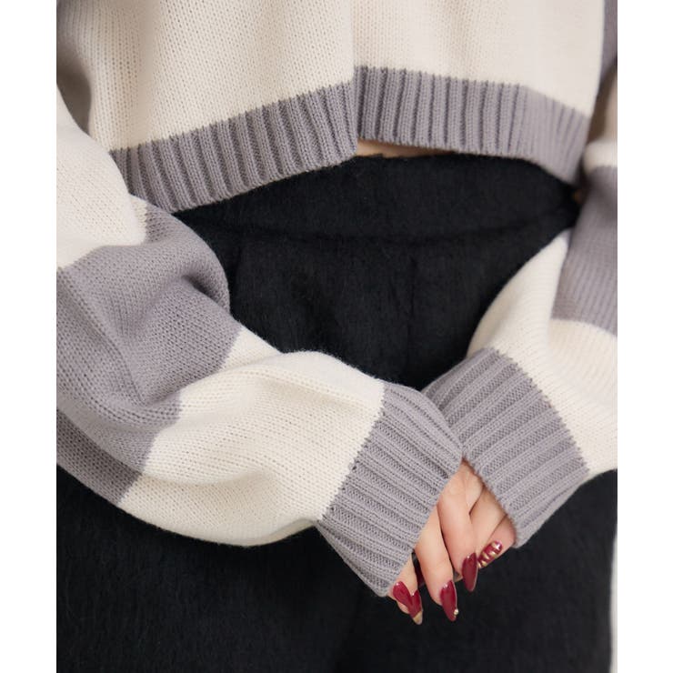 ボーダーショートNTフーディー | RETRO GIRL | 詳細画像31 