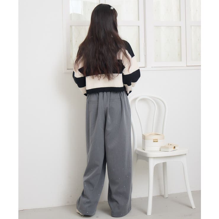 ボーダーショートNTフーディー | RETRO GIRL | 詳細画像5 