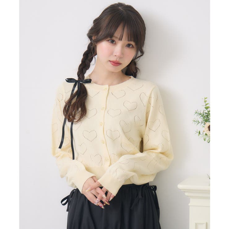 YEL0 | ハートスカシカーデ | RETRO GIRL