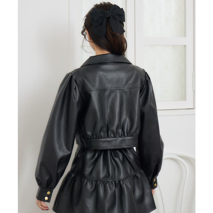 FレザーJK＆ギャザーSKセット | RETRO GIRL | 詳細画像29 