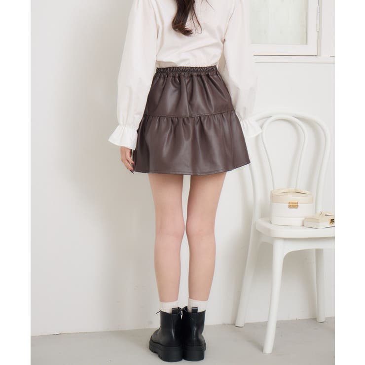 FレザーJK＆ギャザーSKセット | RETRO GIRL | 詳細画像33 