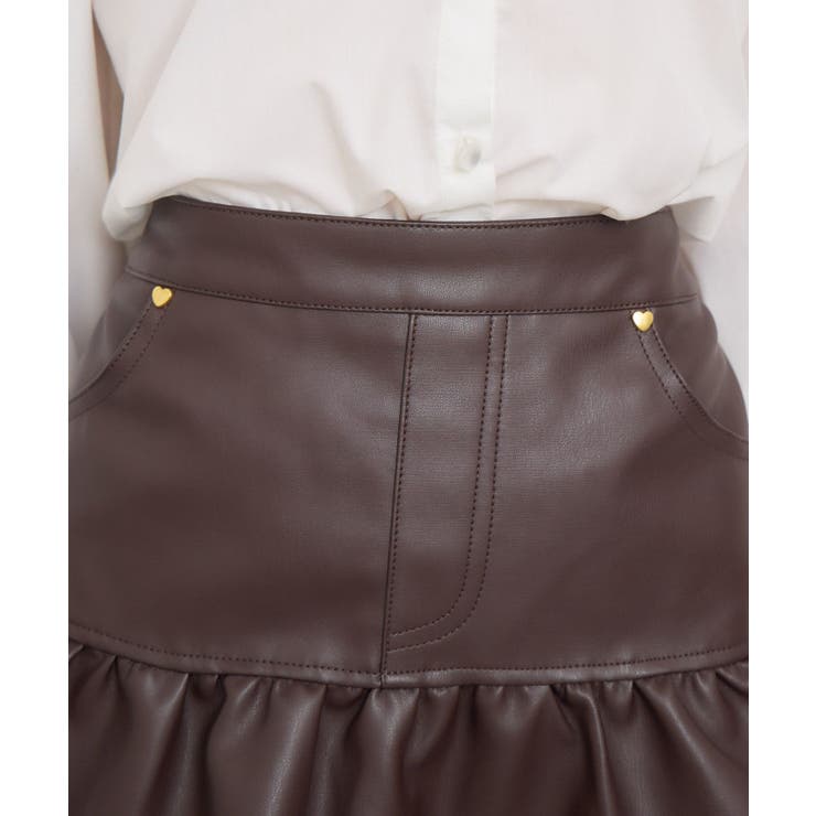 FレザーJK＆ギャザーSKセット | RETRO GIRL | 詳細画像34 