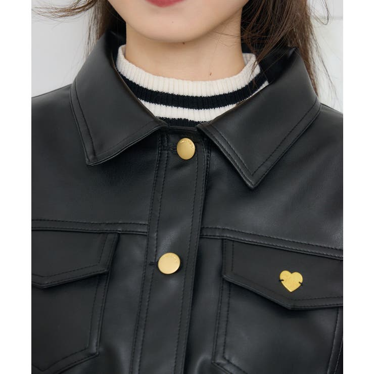 FレザーJK＆ギャザーSKセット | RETRO GIRL | 詳細画像39 