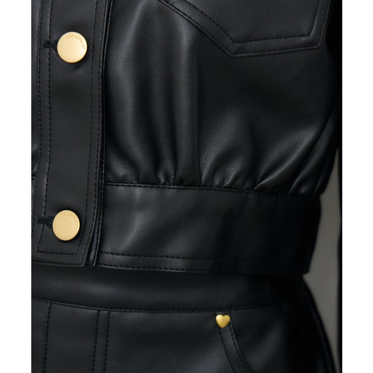 FレザーJK＆ギャザーSKセット | RETRO GIRL | 詳細画像45 