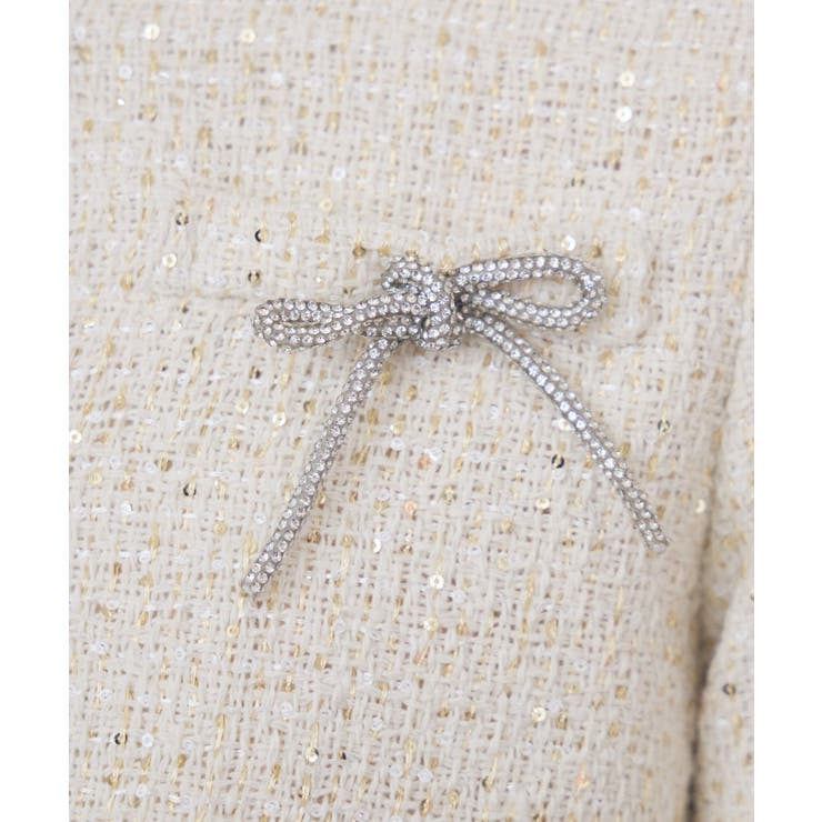 キラキラリボン付ツイードJK | RETRO GIRL | 詳細画像24 