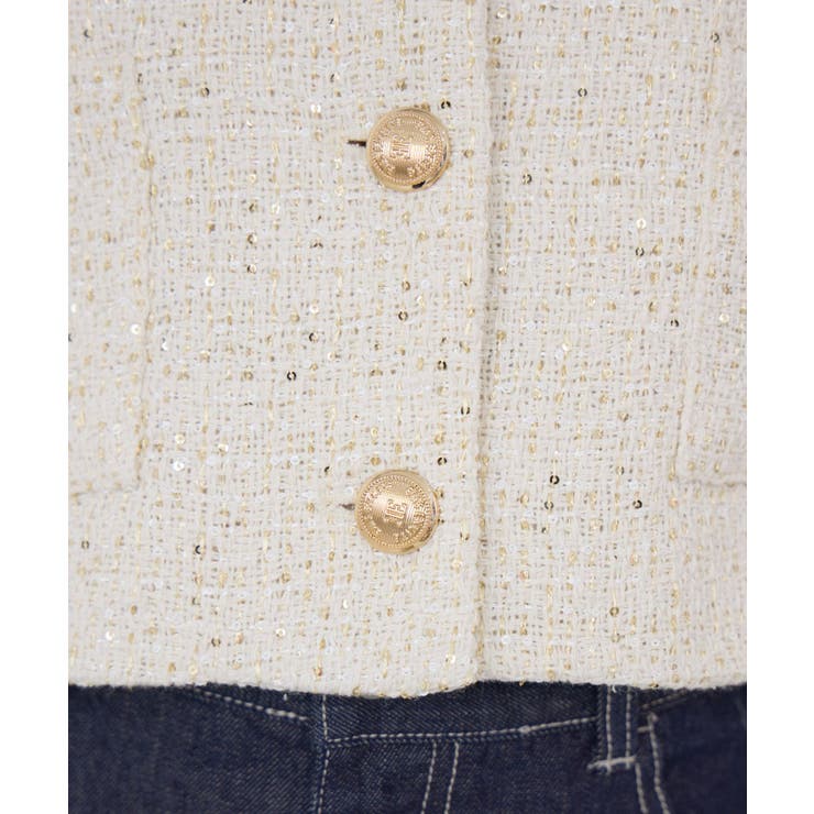 キラキラリボン付ツイードJK | RETRO GIRL | 詳細画像25 