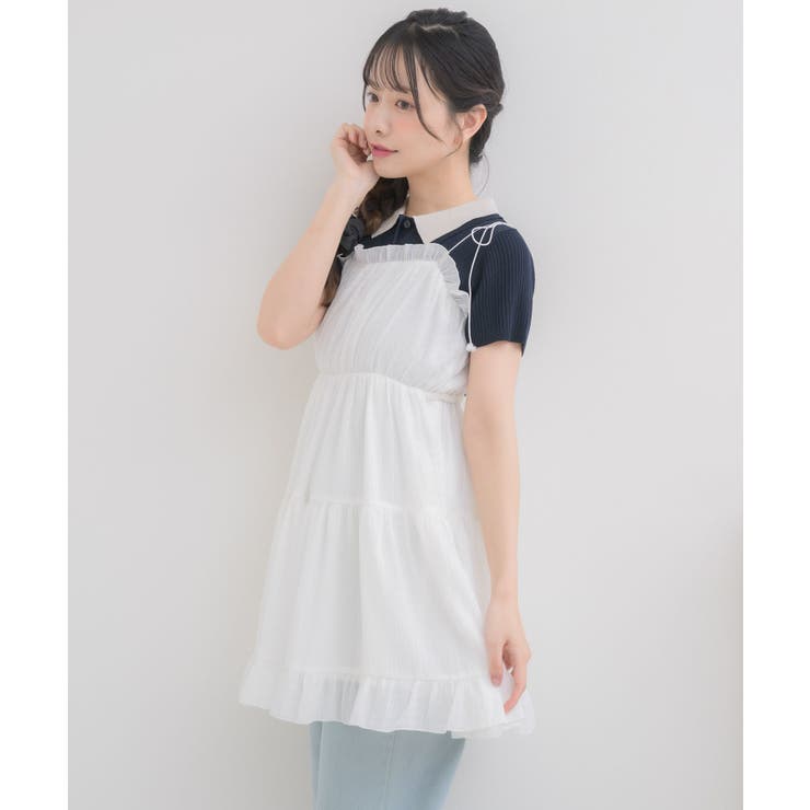 【新色追加】ダブルリボンティアードチュニック | RETRO GIRL | 詳細画像17 