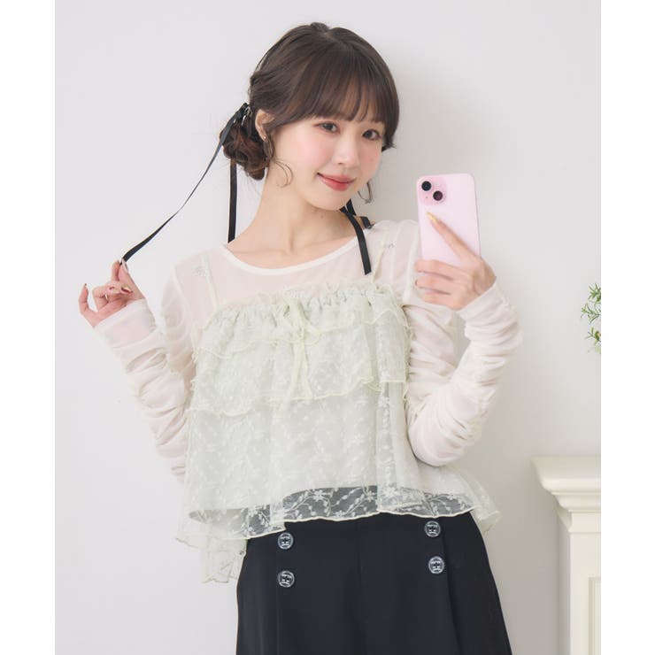 キラキラインナー＆ビスチェSET[品番：RTGW0008821]｜RETRO GIRL