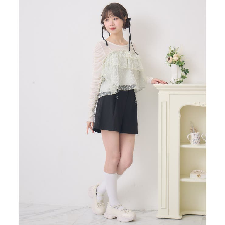 キラキラインナー＆ビスチェSET[品番：RTGW0008821]｜RETRO GIRL