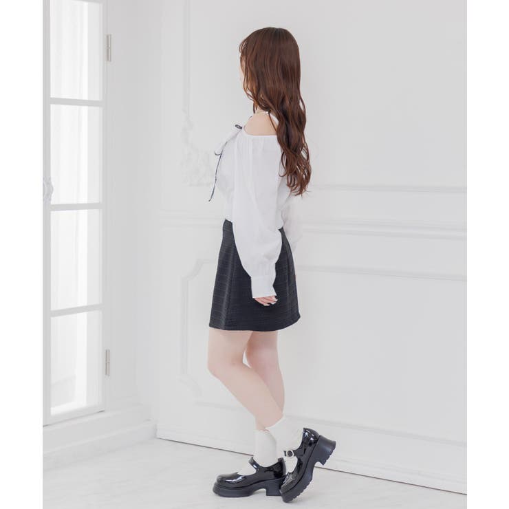 パイピングリボンチェックBL | RETRO GIRL | 詳細画像16 