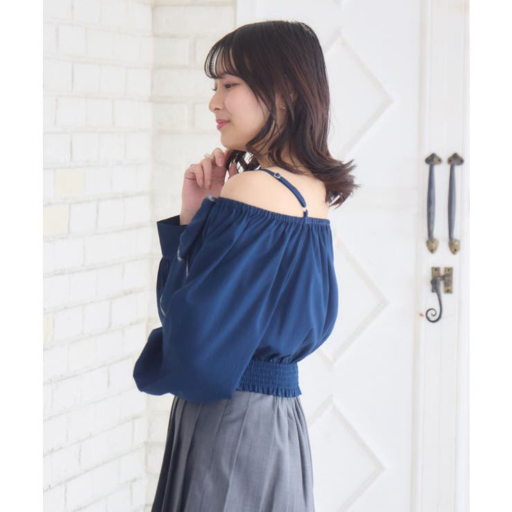 パイピングリボンチェックBL | RETRO GIRL | 詳細画像25 