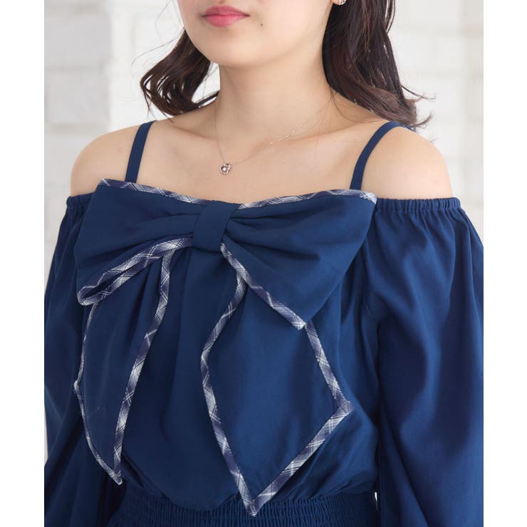 パイピングリボンチェックBL | RETRO GIRL | 詳細画像27 