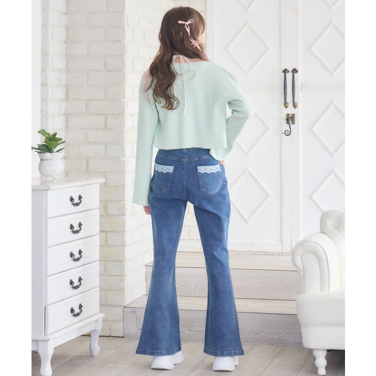 ポケットレースデニムPT | RETRO GIRL | 詳細画像14 