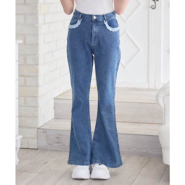 ポケットレースデニムPT | RETRO GIRL | 詳細画像16 