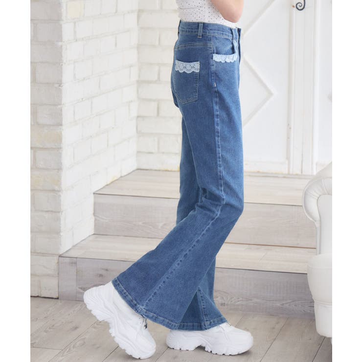 ポケットレースデニムPT | RETRO GIRL | 詳細画像17 