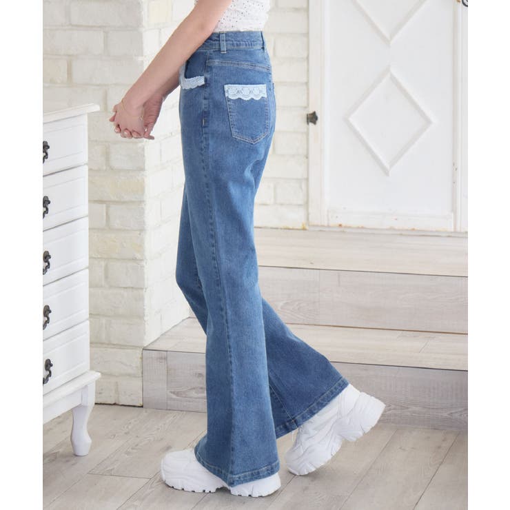 ポケットレースデニムPT | RETRO GIRL | 詳細画像19 