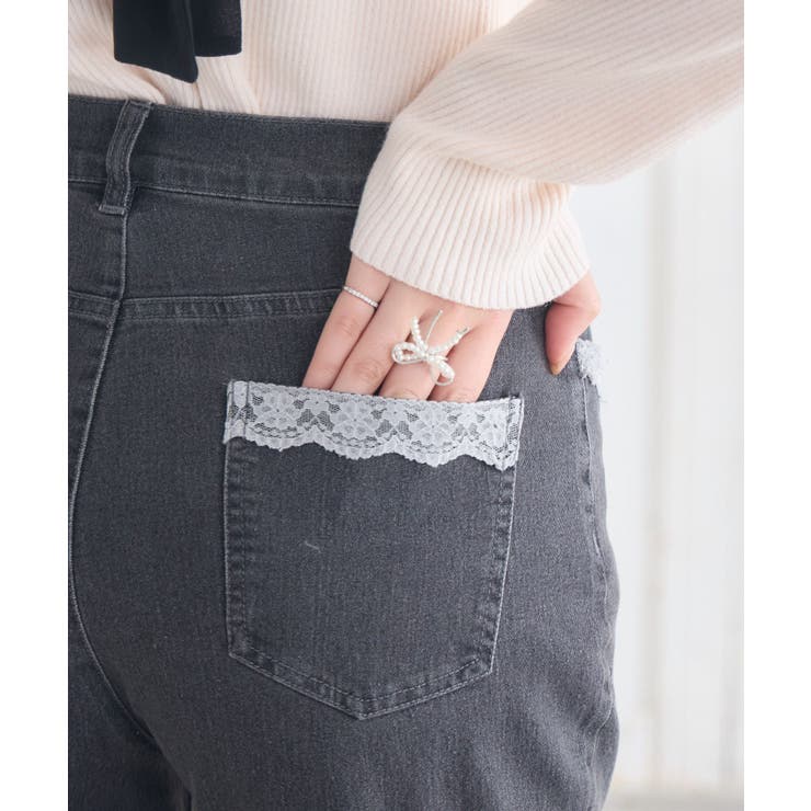 ポケットレースデニムPT | RETRO GIRL | 詳細画像23 