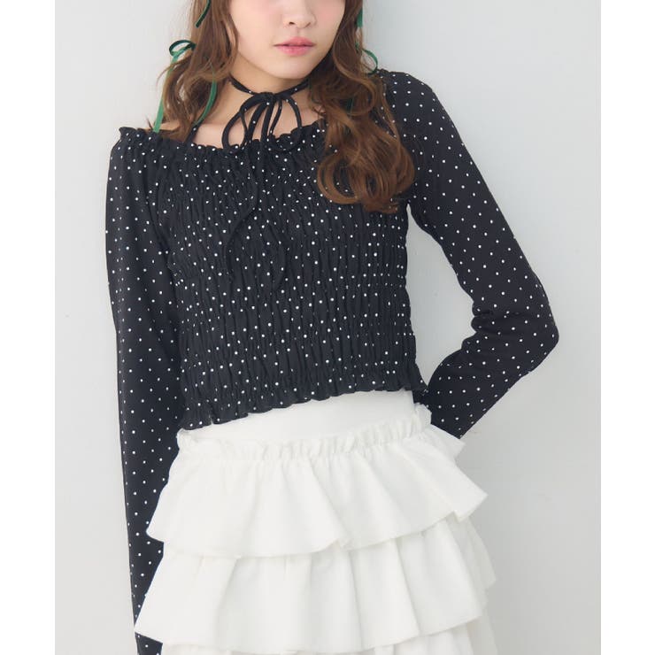 D/BLK | シャーリングインナーCT | RETRO GIRL