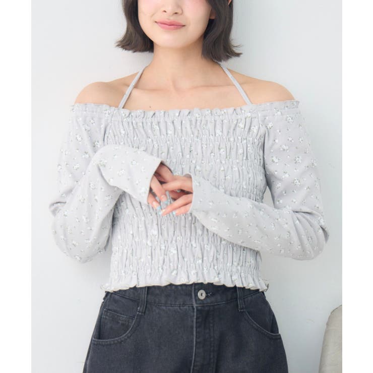 P/BLU | シャーリングインナーCT | RETRO GIRL