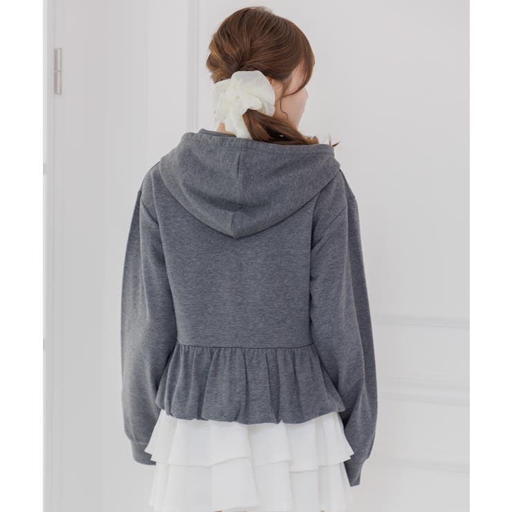 ペプラムバルーンパーカー | RETRO GIRL | 詳細画像10 