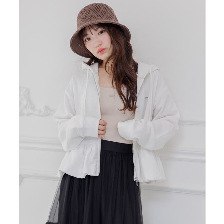 ペプラムバルーンパーカー | RETRO GIRL | 詳細画像16 