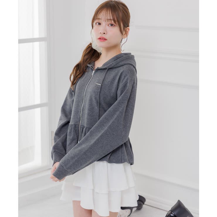 ペプラムバルーンパーカー | RETRO GIRL | 詳細画像2 