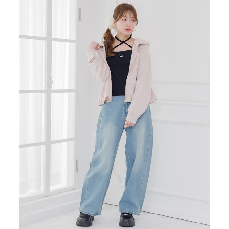 ペプラムバルーンパーカー | RETRO GIRL | 詳細画像22 