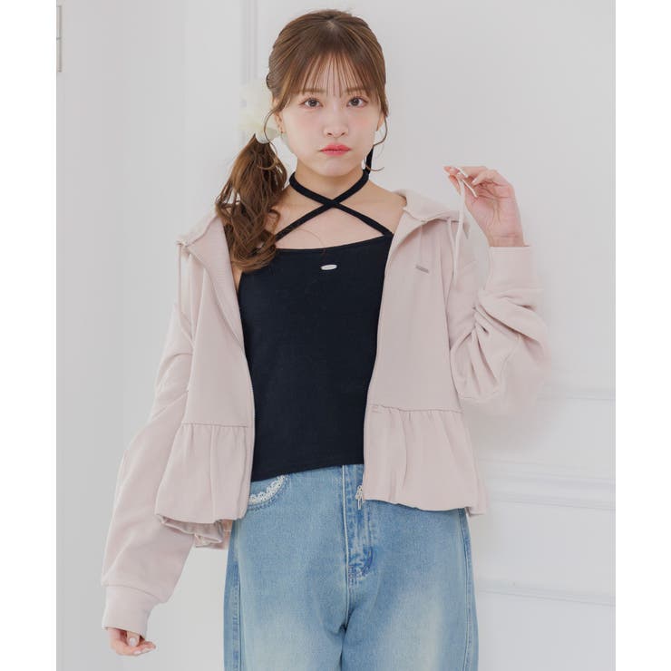 ペプラムバルーンパーカー | RETRO GIRL | 詳細画像26 