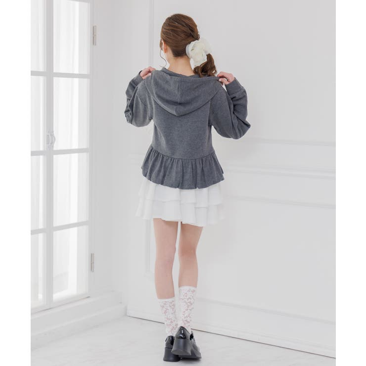 ペプラムバルーンパーカー | RETRO GIRL | 詳細画像5 