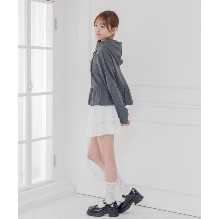 ペプラムバルーンパーカー | RETRO GIRL | 詳細画像6 