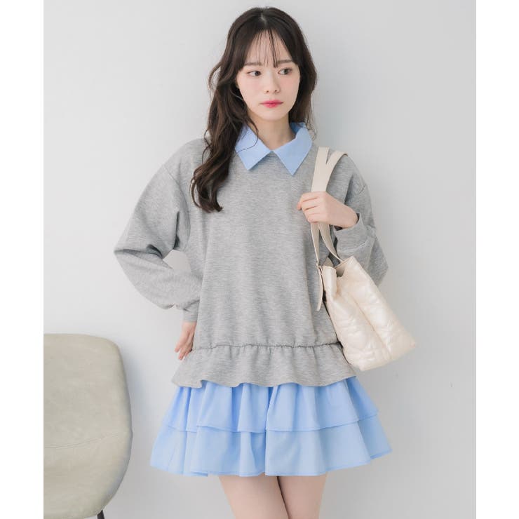 レイヤード風フリルOP | RETRO GIRL | 詳細画像18 