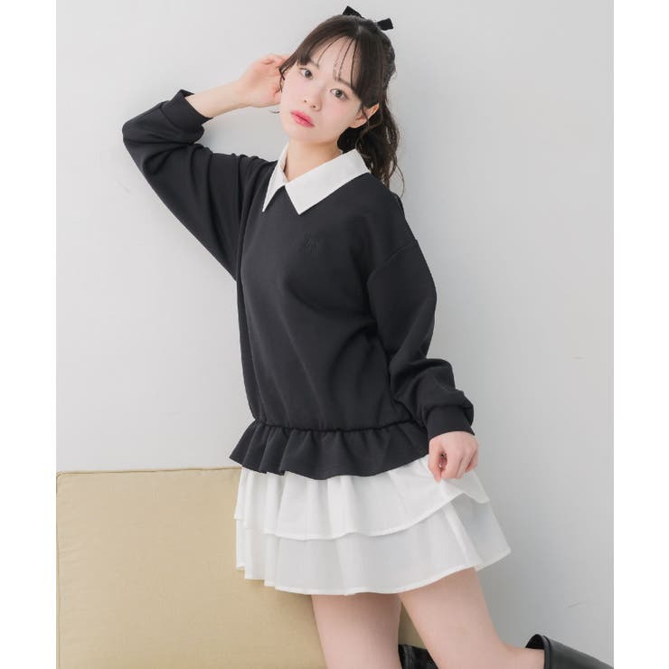 レイヤード風フリルOP | RETRO GIRL | 詳細画像2 