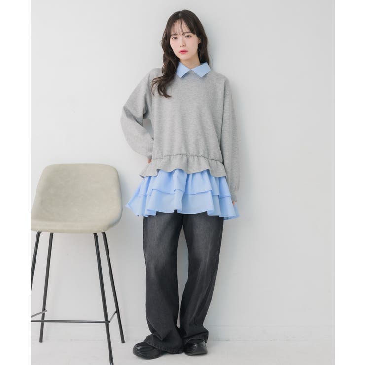 レイヤード風フリルOP | RETRO GIRL | 詳細画像23 