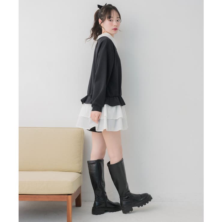 レイヤード風フリルOP | RETRO GIRL | 詳細画像6 