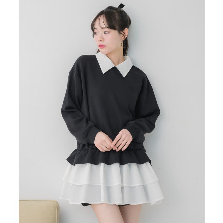 レイヤード風フリルOP | RETRO GIRL | 詳細画像9 