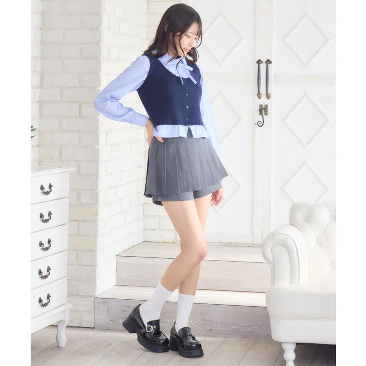 リボンタイ付ドッキングSH | RETRO GIRL | 詳細画像12 