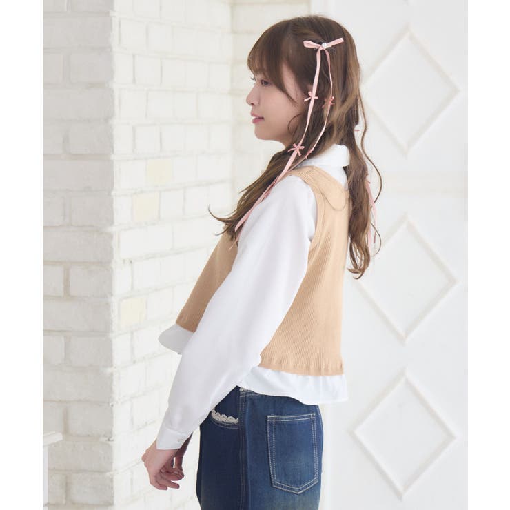 リボンタイ付ドッキングSH | RETRO GIRL | 詳細画像24 