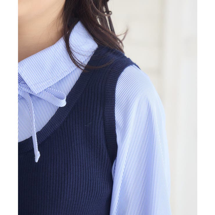 リボンタイ付ドッキングSH | RETRO GIRL | 詳細画像26 